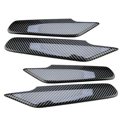 Carbon Fiber Style Interior Door Armrest Panel Covers for Honda Civic (2022-2023)