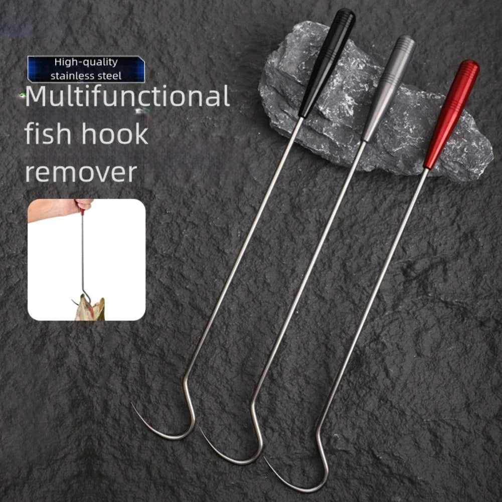 3pcs Ice Fishing Hook Gaff Anchor Stainless Steel Gear for Fishing