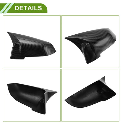 Mirror Cover Cap Replacement for BMW 5 Series F10/F11/F18 Facelift (2014-2018)