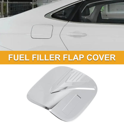 Fuel Tank Door Cap for Mitsubishi Eclipse (2018-2025) Chrome Silver Tone