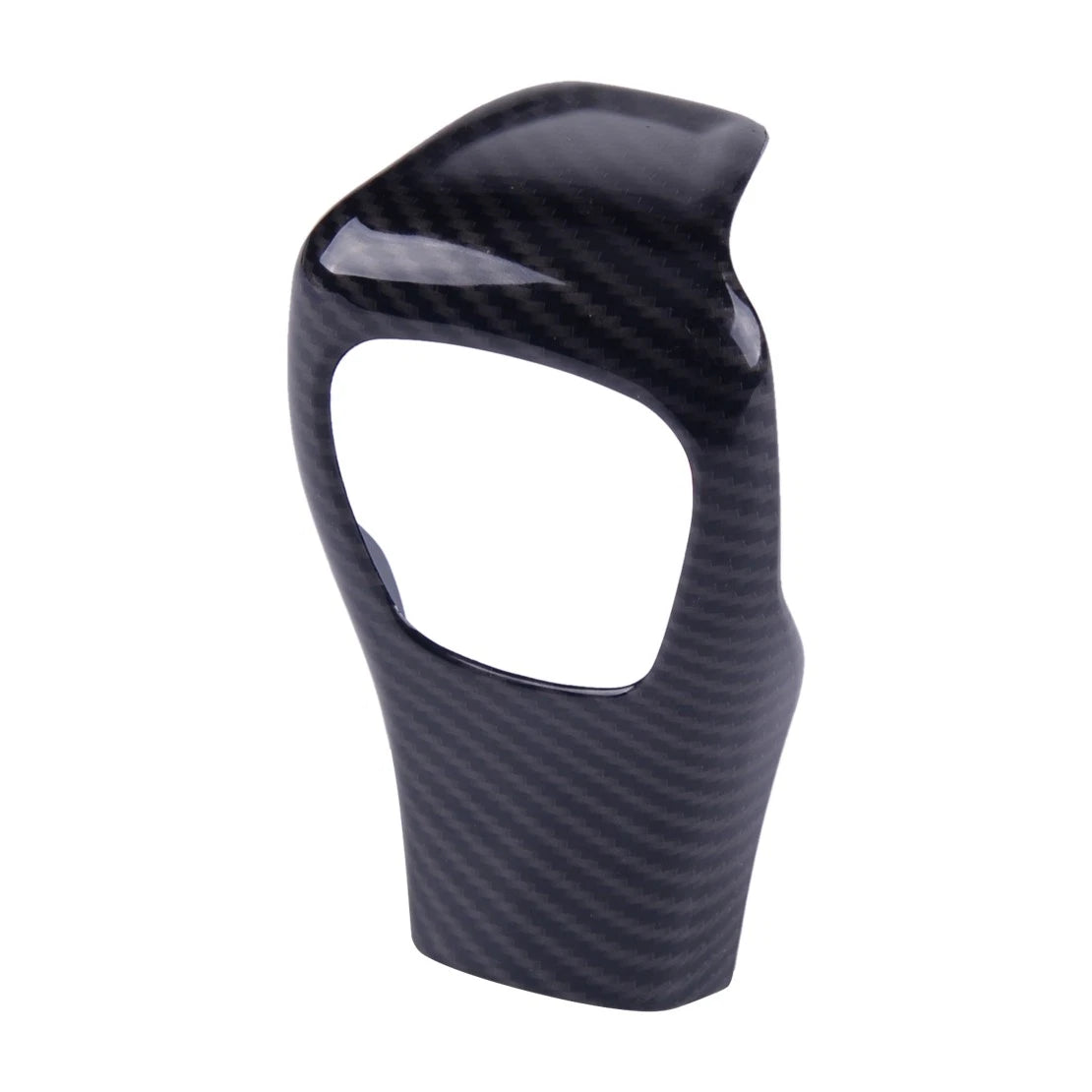 Shifter Shift Knob Cover for Jeep Cherokee 2014-2018 Carbon Fiber Texture