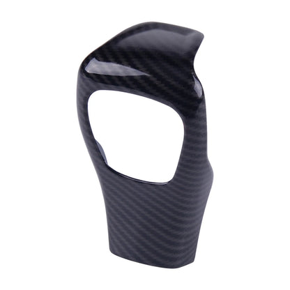 Shifter Shift Knob Cover for Jeep Cherokee 2014-2018 Carbon Fiber Texture