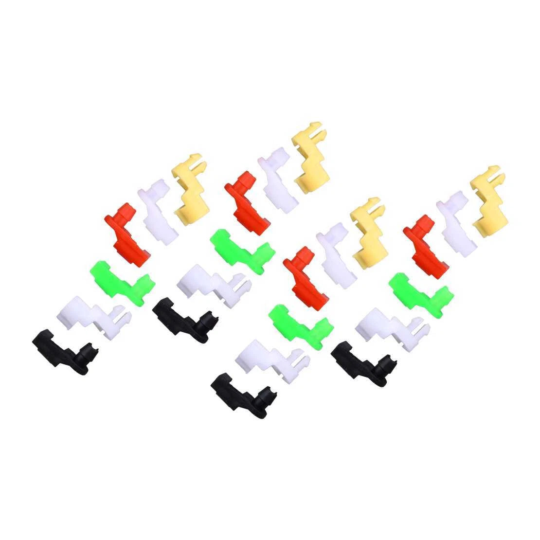 24pcs Door Lock Tailgate Handle Rod Clips for Toyota