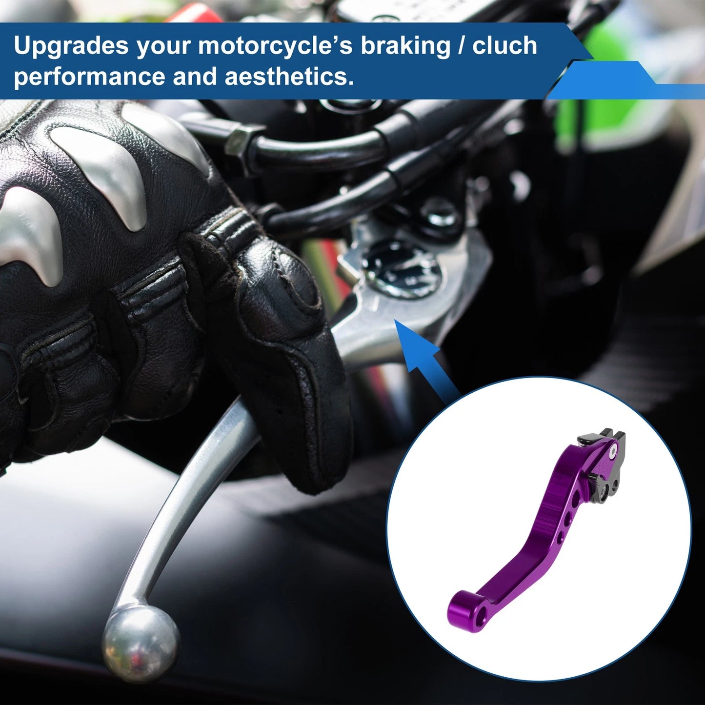 Adjustable Short Brake Clutch Lever 1 x for Yamaha YFZ 450 S (2003–2006)