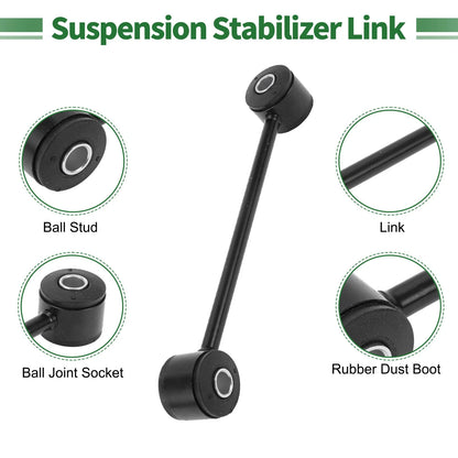 8pcs Front Suspension Kit Outer Tie Rod Ends for Jeep Grand Cherokee (1999-2004)