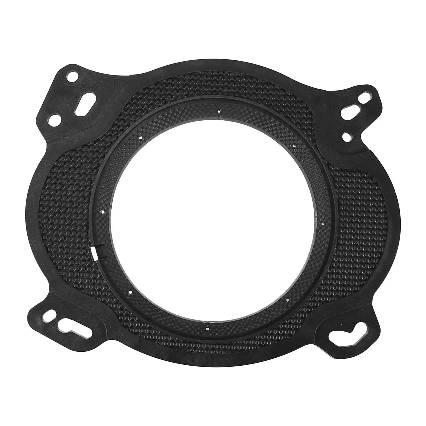 6.5" Black Plastic Speaker Mounting Adapter Rings for Toyota