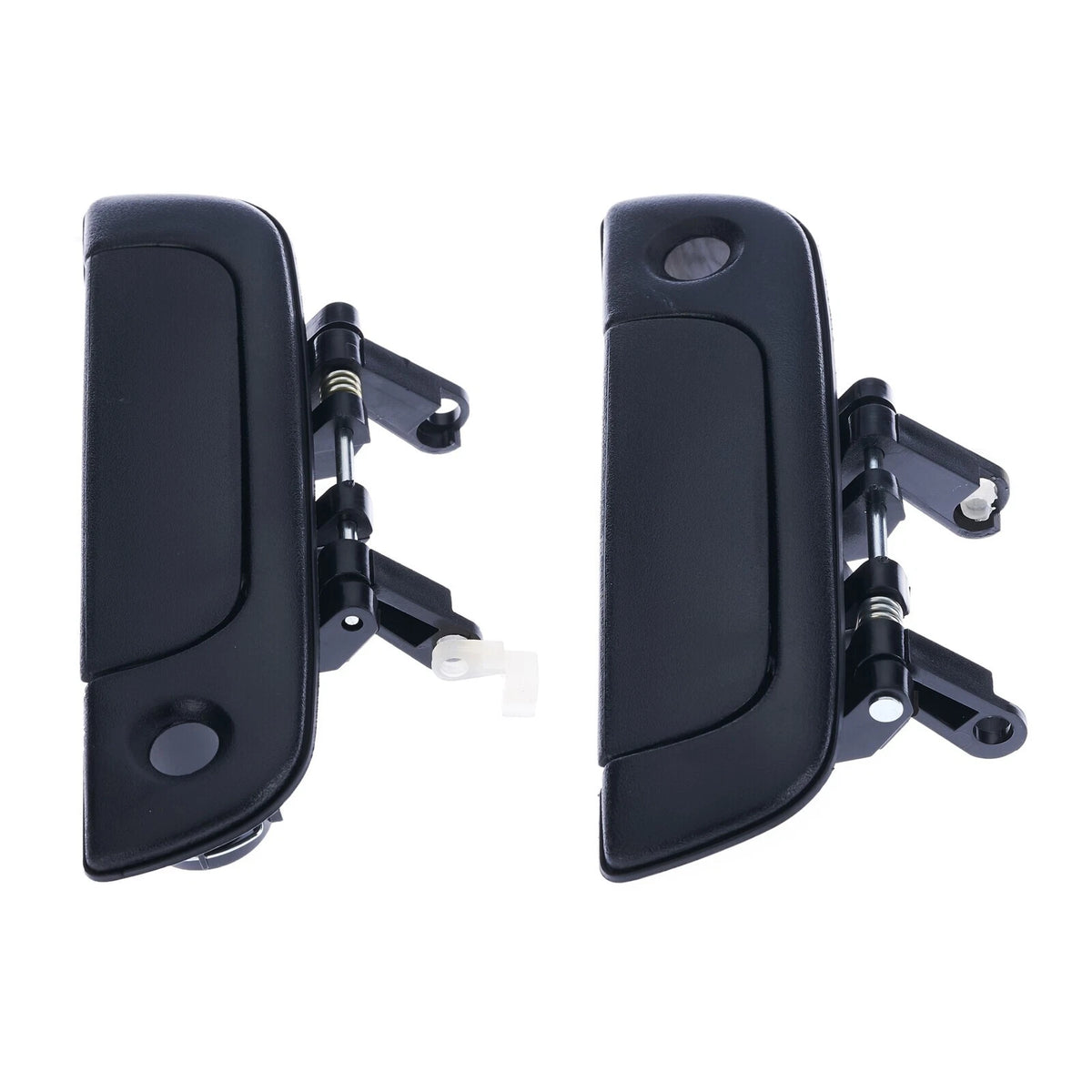 2 x Front Outer Door Handles Black for Suzuki Baleno (1995-2002)