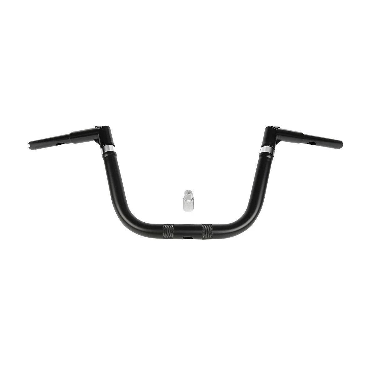 Adjustable 10" Rise 1-1/4" Handlebar for Harley FLSTF FLSTFB FXST (2000-2017)