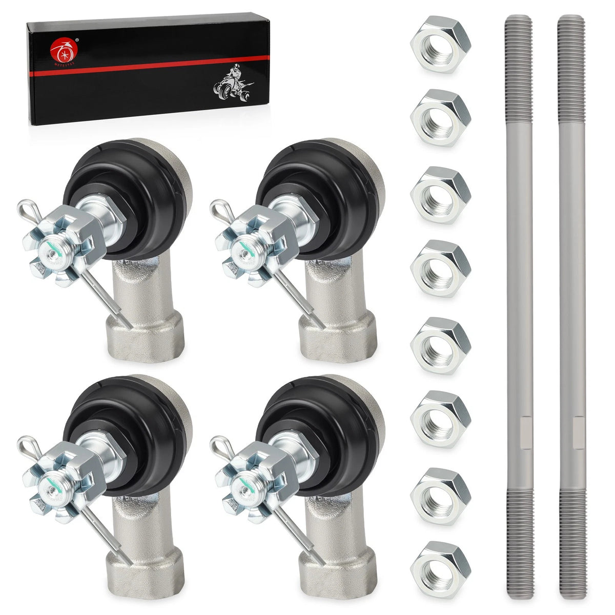 Left + Right Tie Rod Set 2 x for Polaris Scrambler 50 90 (2001–2003)
