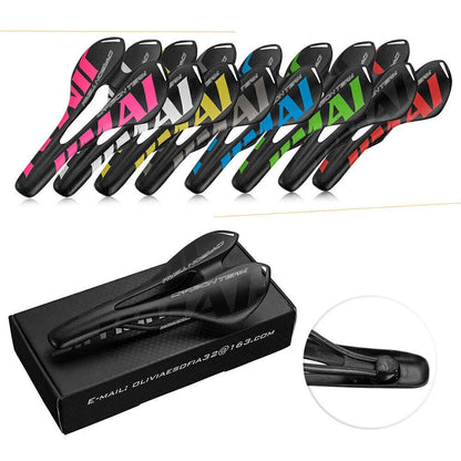 Carbon 3K Matte Seat Saddle for MTB Mountain Bike & Road Bike Cycling