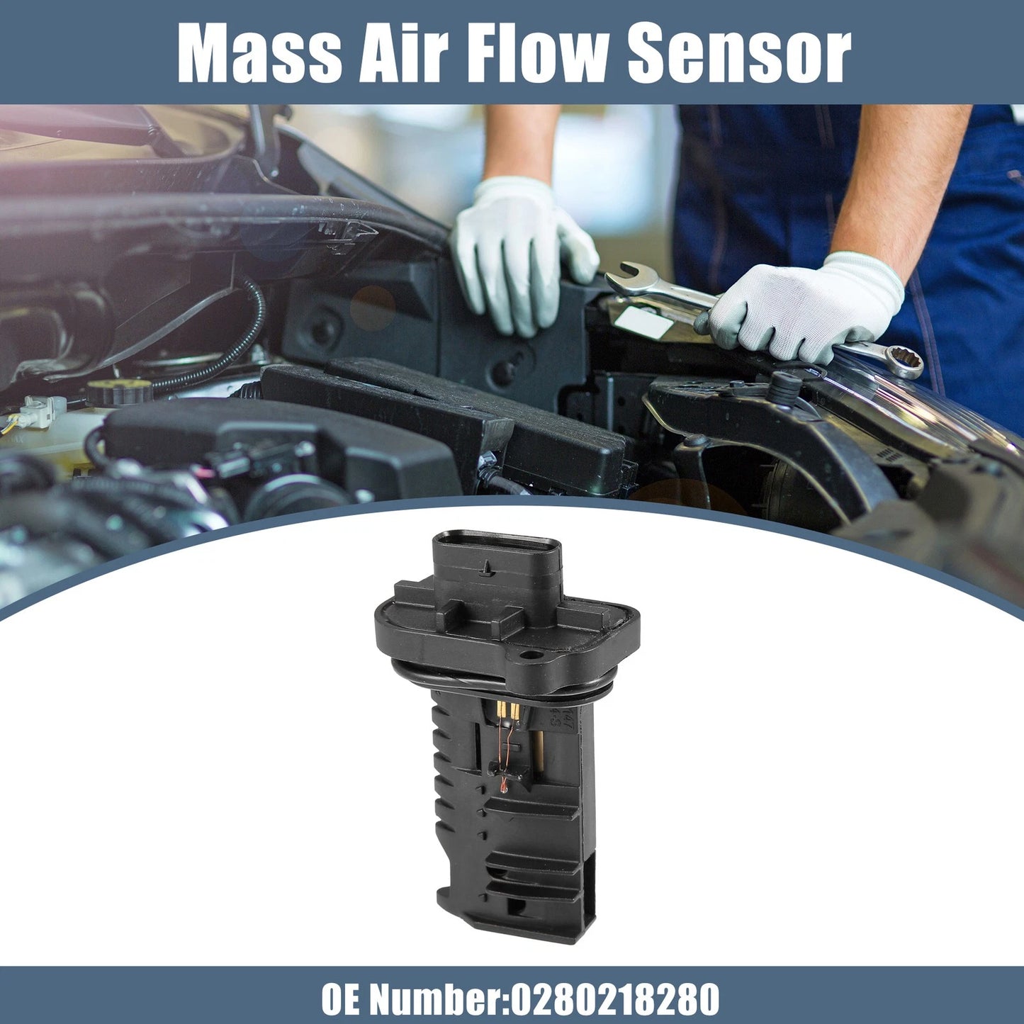 Mass Air Flow Sensor for BMW 435i xDrive Gran Coupe (2015-2016)