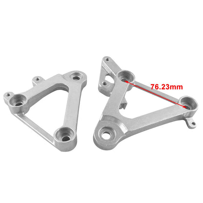 2 x Rider Front Footpegs Set for Honda CBR 400 (1988-1989)