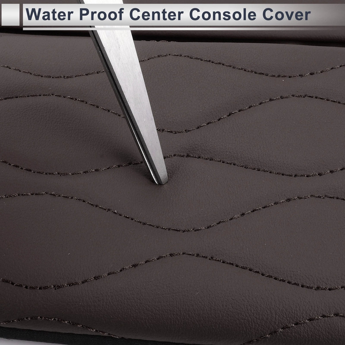 Car Center Console Cover for BMW 5 Series G30 (2019-2023) - Dark Brown