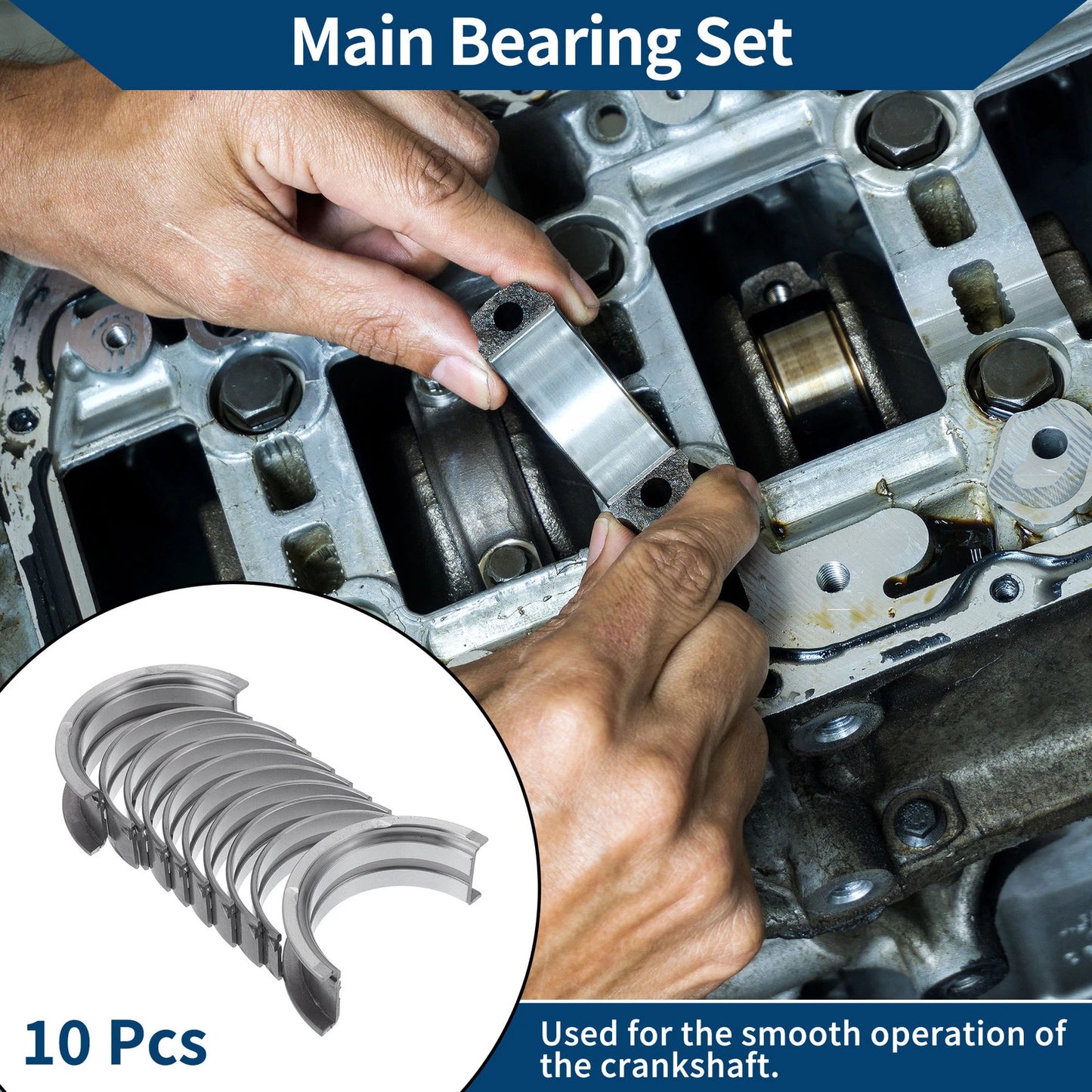 Main Bearing Set for Chevrolet Cruze (2011-2015)