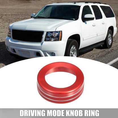 Driving Mode Knob Decoration Ring for Chevy Corvette C7 Red