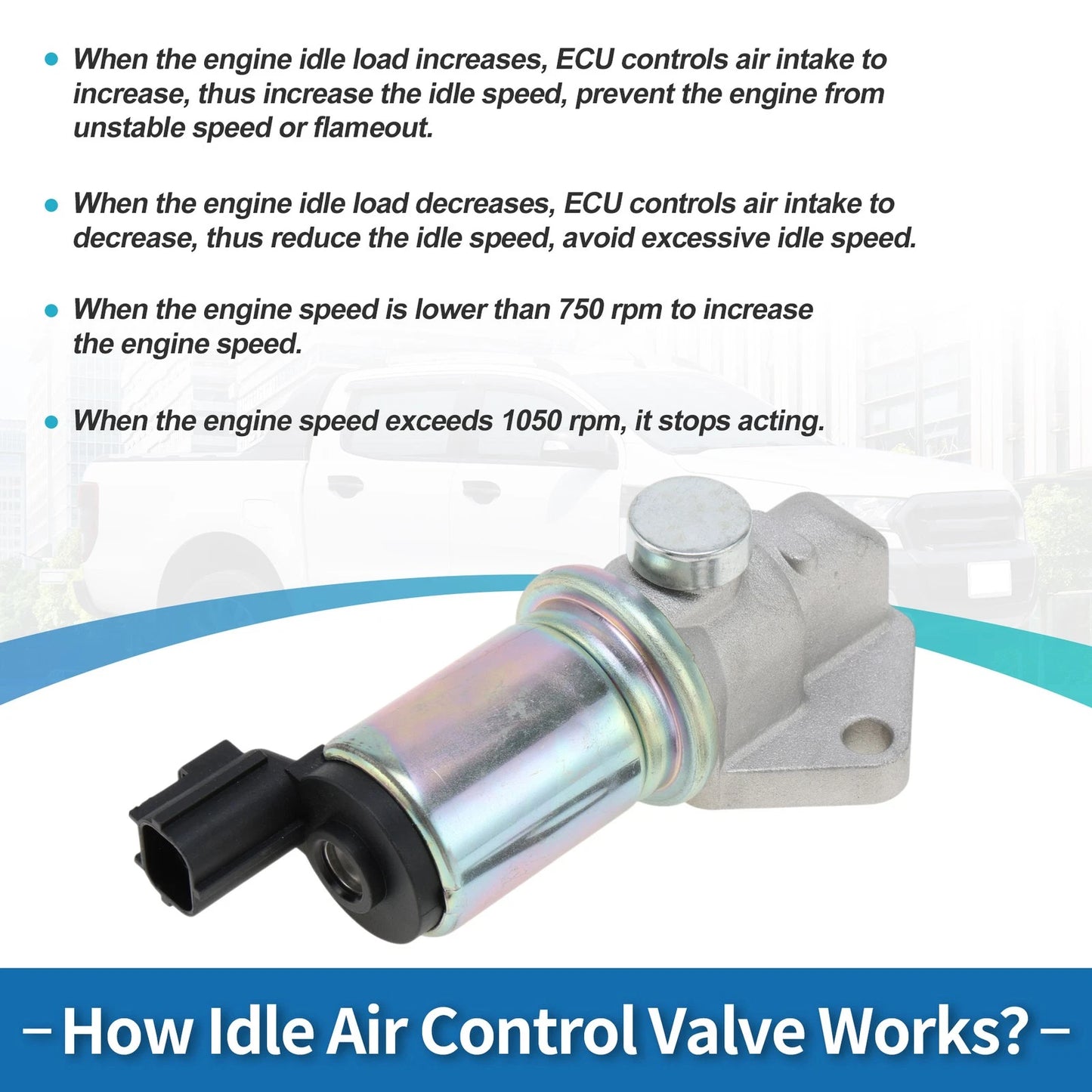 Idle Air Control Valve for Ford Ranger (1999-2002)