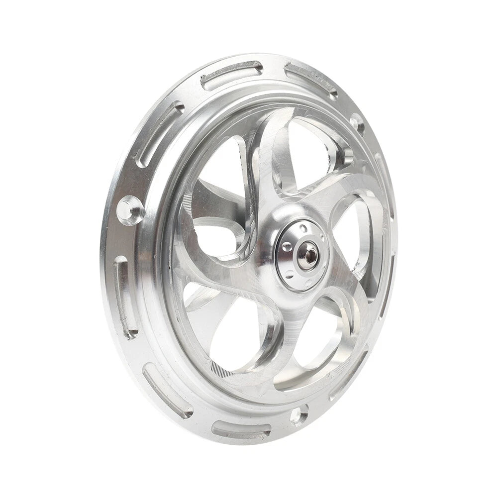 Silver Radiator Cooling Fan Cover for Vespa Sprint Primavera 150 (2013-2023)