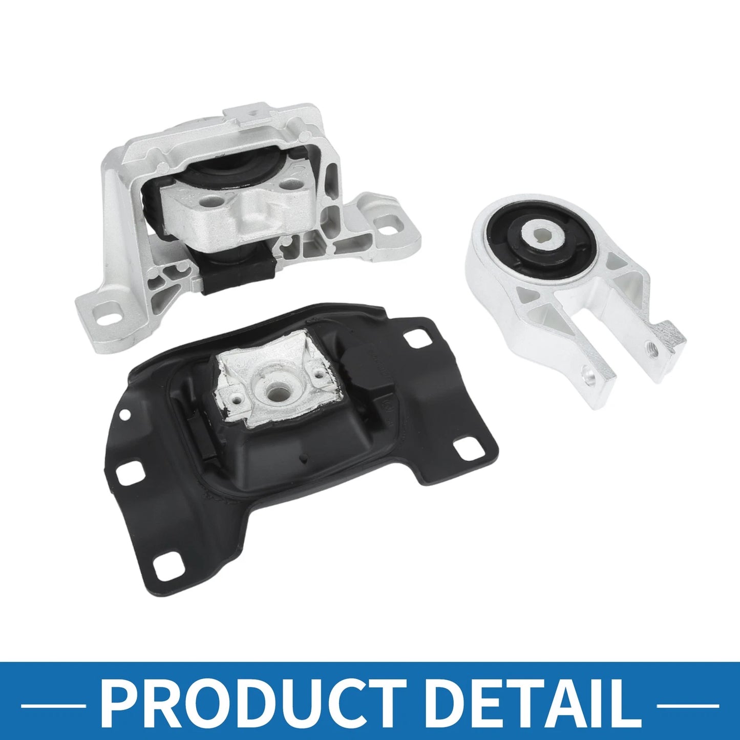 Engine Motor Trans Mount Set for Ford Escape 1.6L 2.0L 2.5L (2013-2016)