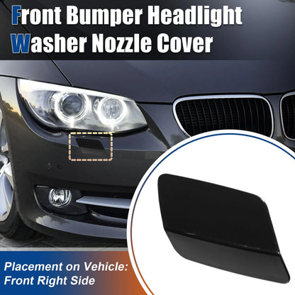 Right Side Front Bumper Washer Nozzle Cover for BMW E92 E93 (2011-2013)