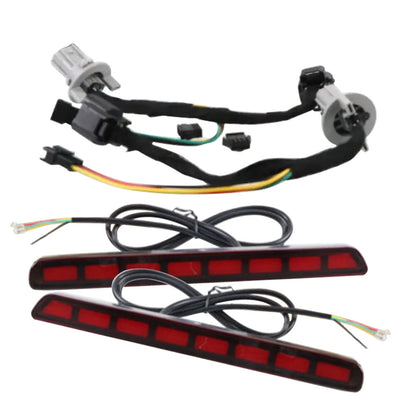 Rear Bumper Reflector Fog Light Tail Lights for 2023-2024 Honda CR-V