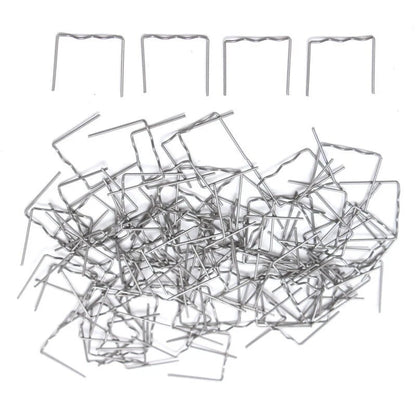 Pre-Cut Flat Staples 100pcs 0.6mm for Car Auto