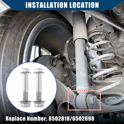 Front Rear Shock Absorber Mount Bolt Nut for Dodge Ram
