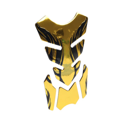 Gold Fuel Gas Tank Pad Decals for Kawasaki Ninja 250 300 400 ZX10R Honda