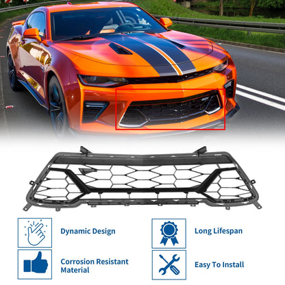 Lower Front Bumper Grille for Chevrolet Camaro LS LT SS (2017-2018)