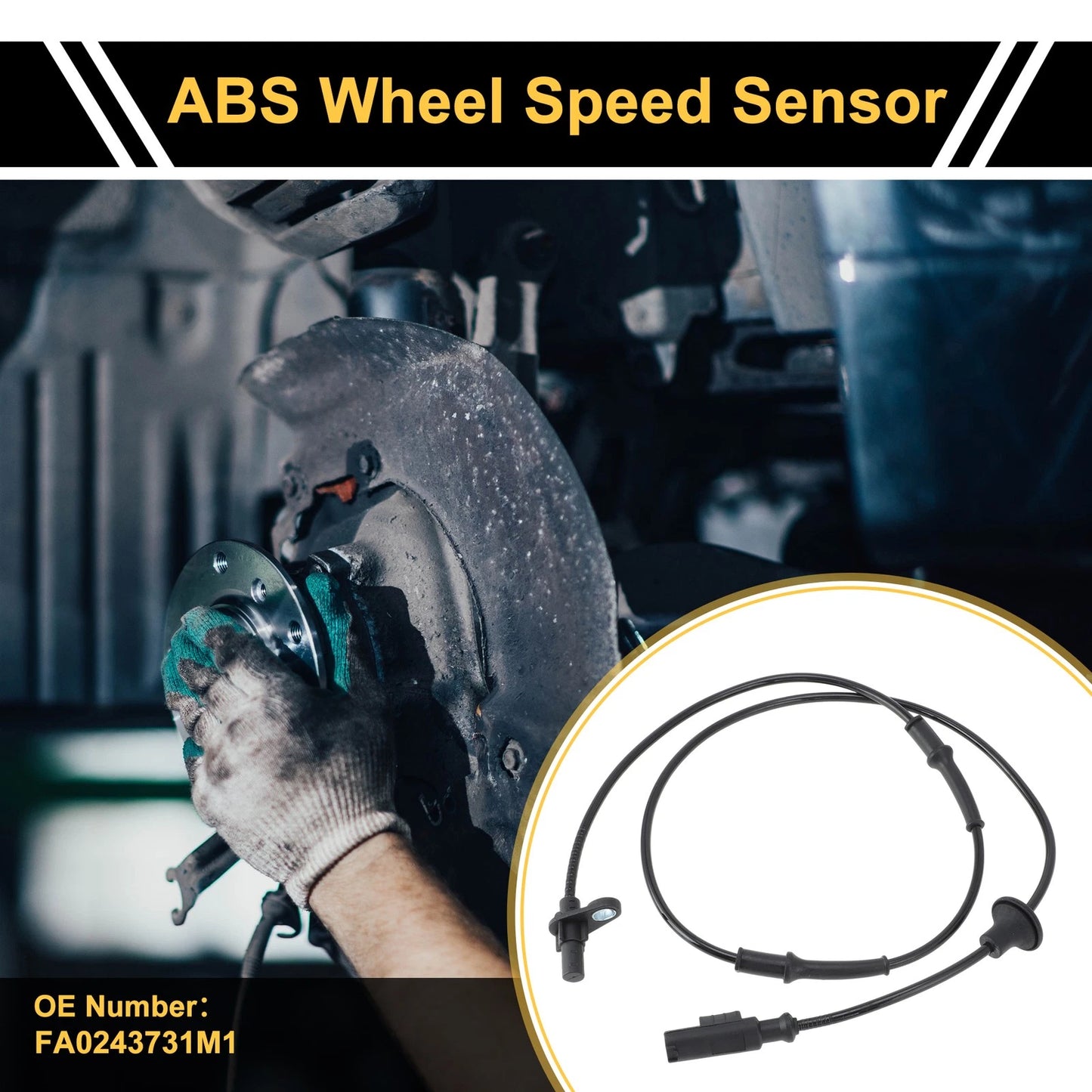 ABS Wheel Speed Sensor for Mazda 323 (2006-2012) Front Left
