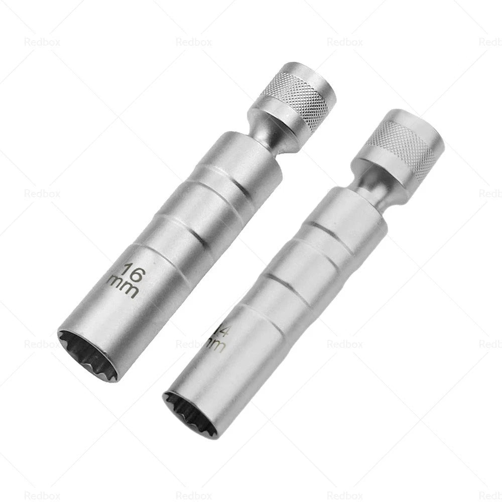 Thin Wall Magnetic Swivel Spark Plug Socket 14/16MM for Car Models