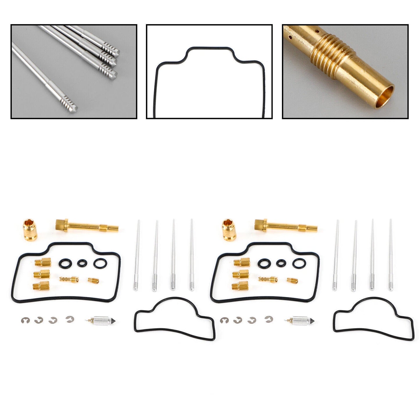 2 x Carburetor Repair Kit for Suzuki RGV250 Gamma (1988-1996)