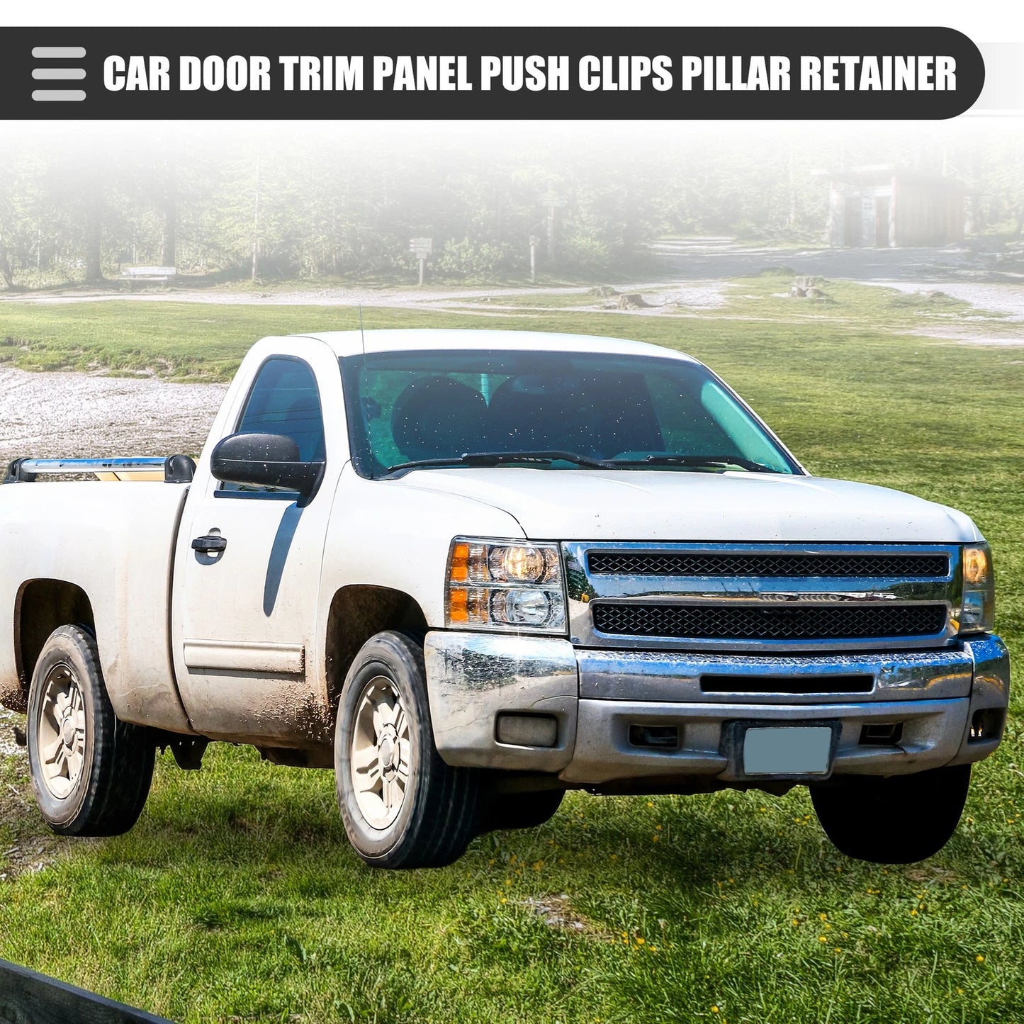 50 Pcs Door Trim Panel Push Clips Retainer for Chevrolet