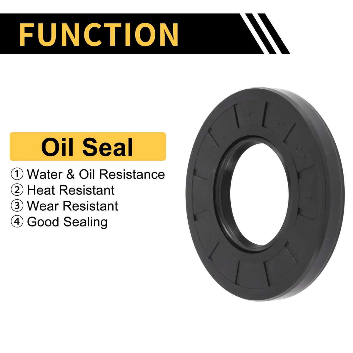 Oil Seal 40x80x10mm NBR Rubber Rotary Shaft Seal for Make Model