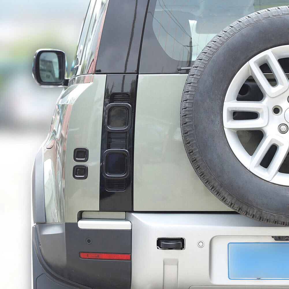 Tail Light Blackout Cover Trim for Land Rover Defender 90 110 (2020-2022)