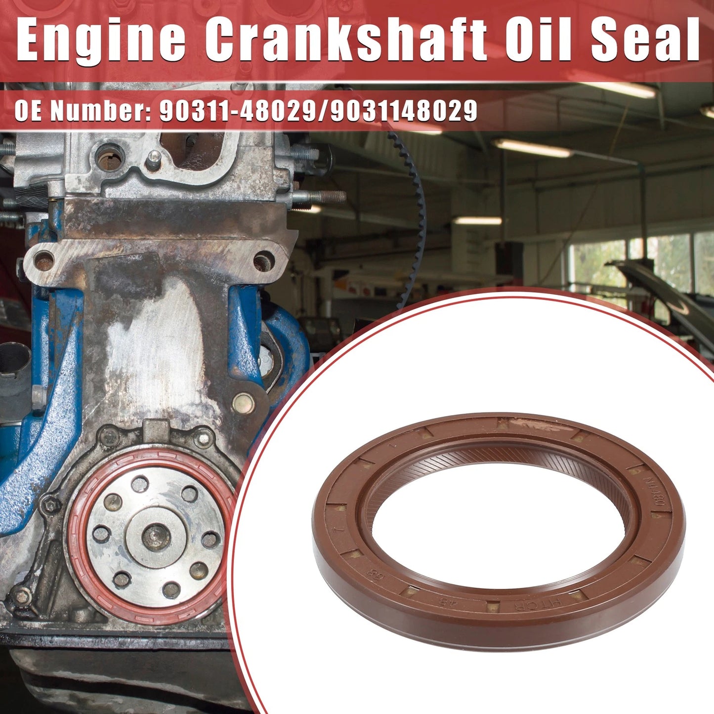 Engine Crankshaft Oil Seal for Toyota Tacoma (2007-2022)