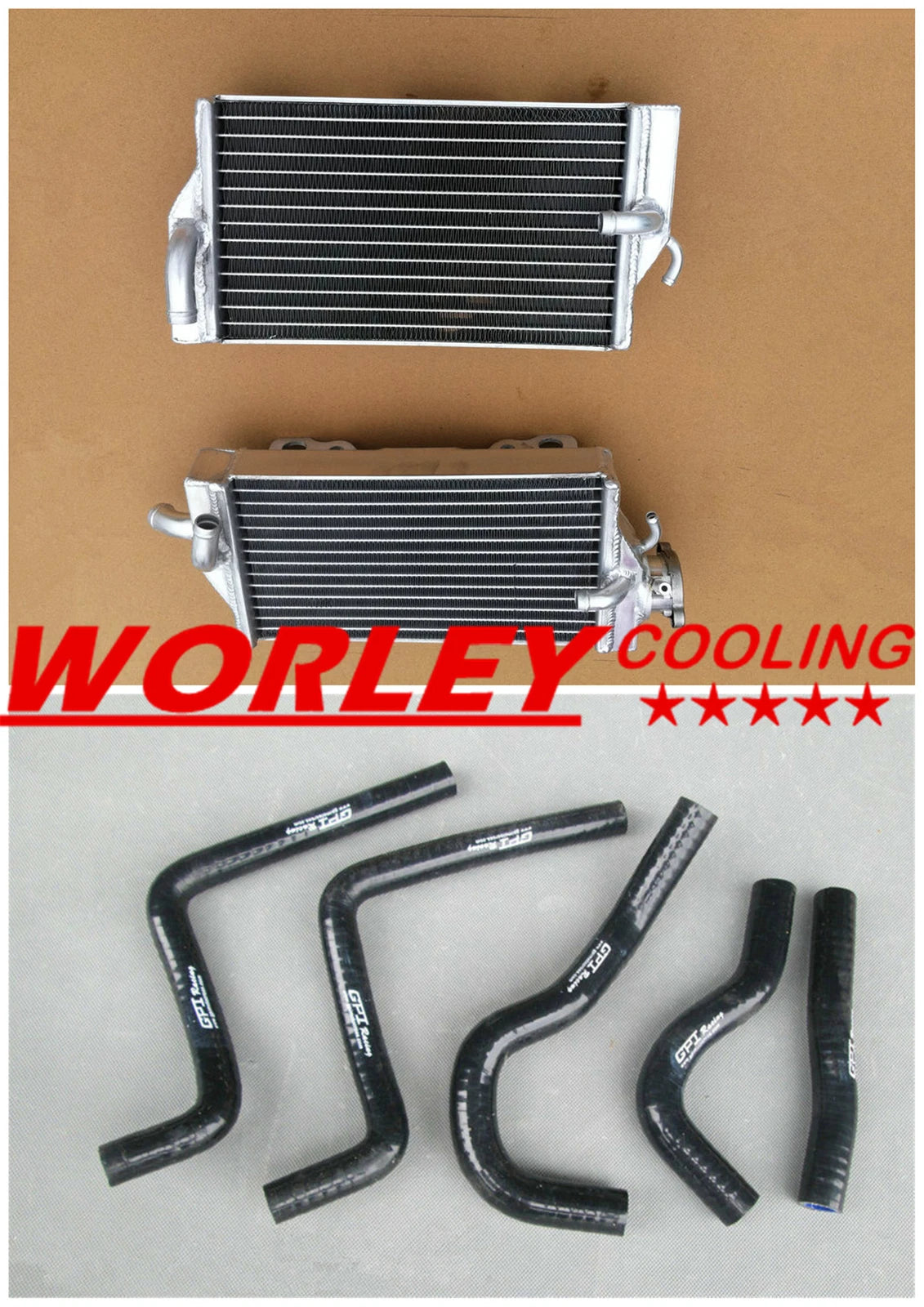 Silicone Radiator Hoses for Honda CR125 CR125R (2003)