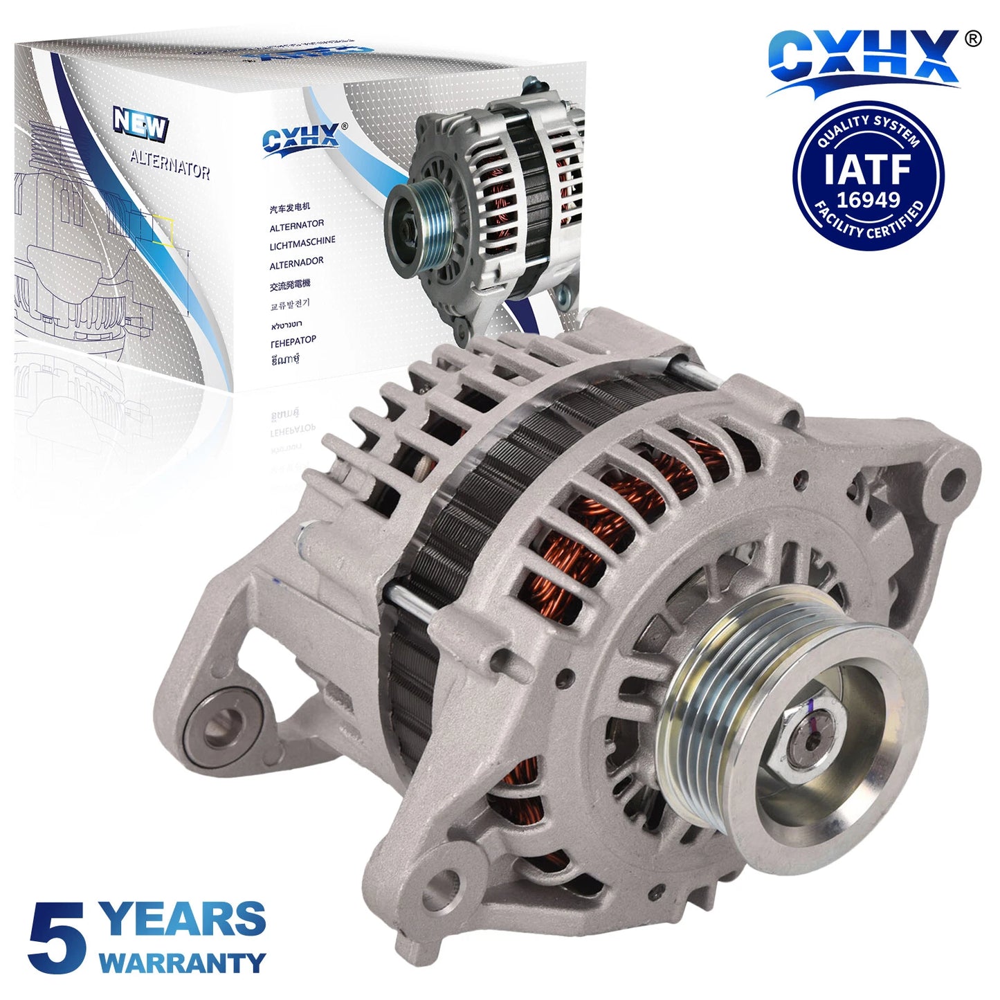 New Alternator 12V 100A for NISSAN SENTRA B15 1.8L QG18DE (2000-2006)
