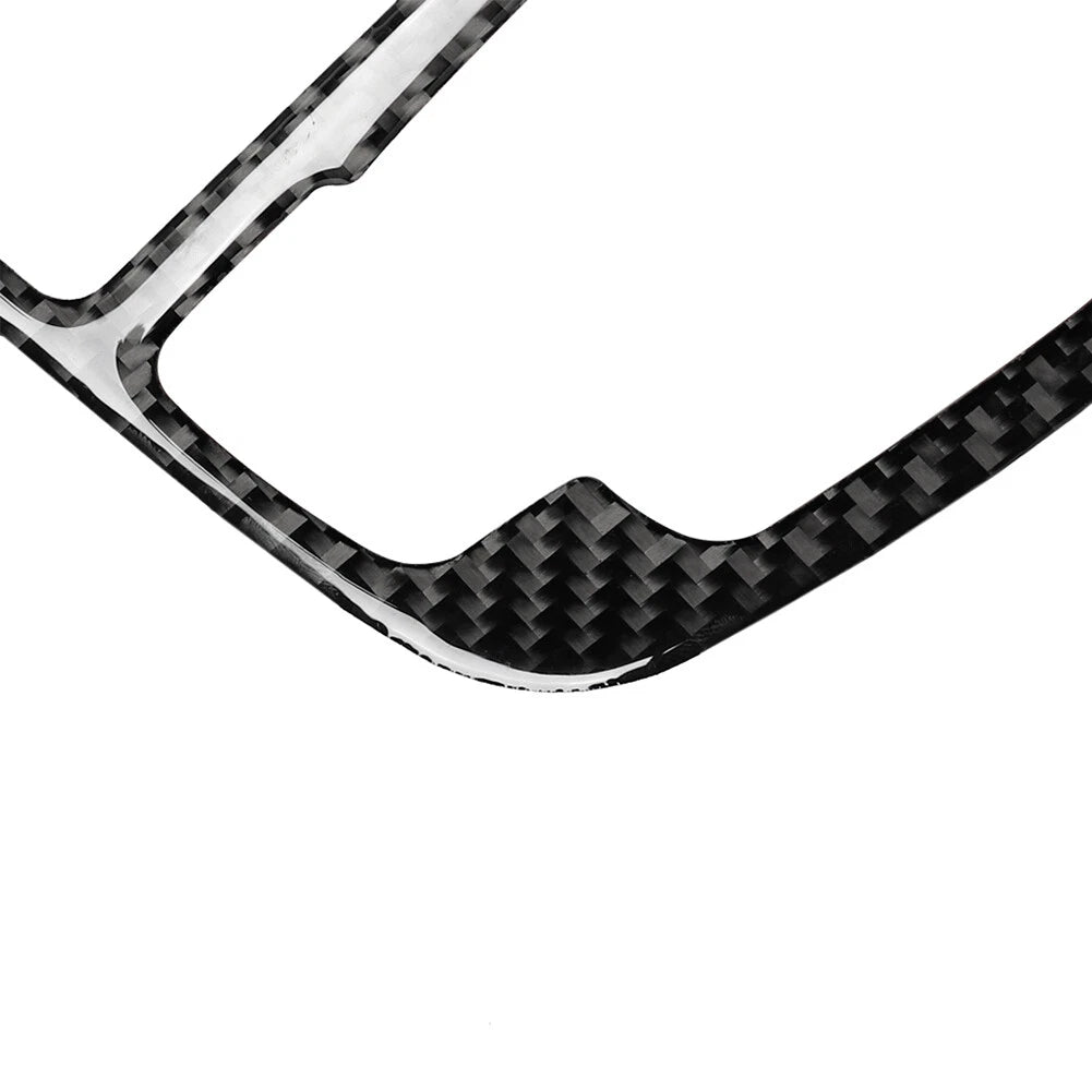 Carbon Fiber Gear Shift Panel Cover Trim for Audi A6 A7 (2012-2018)