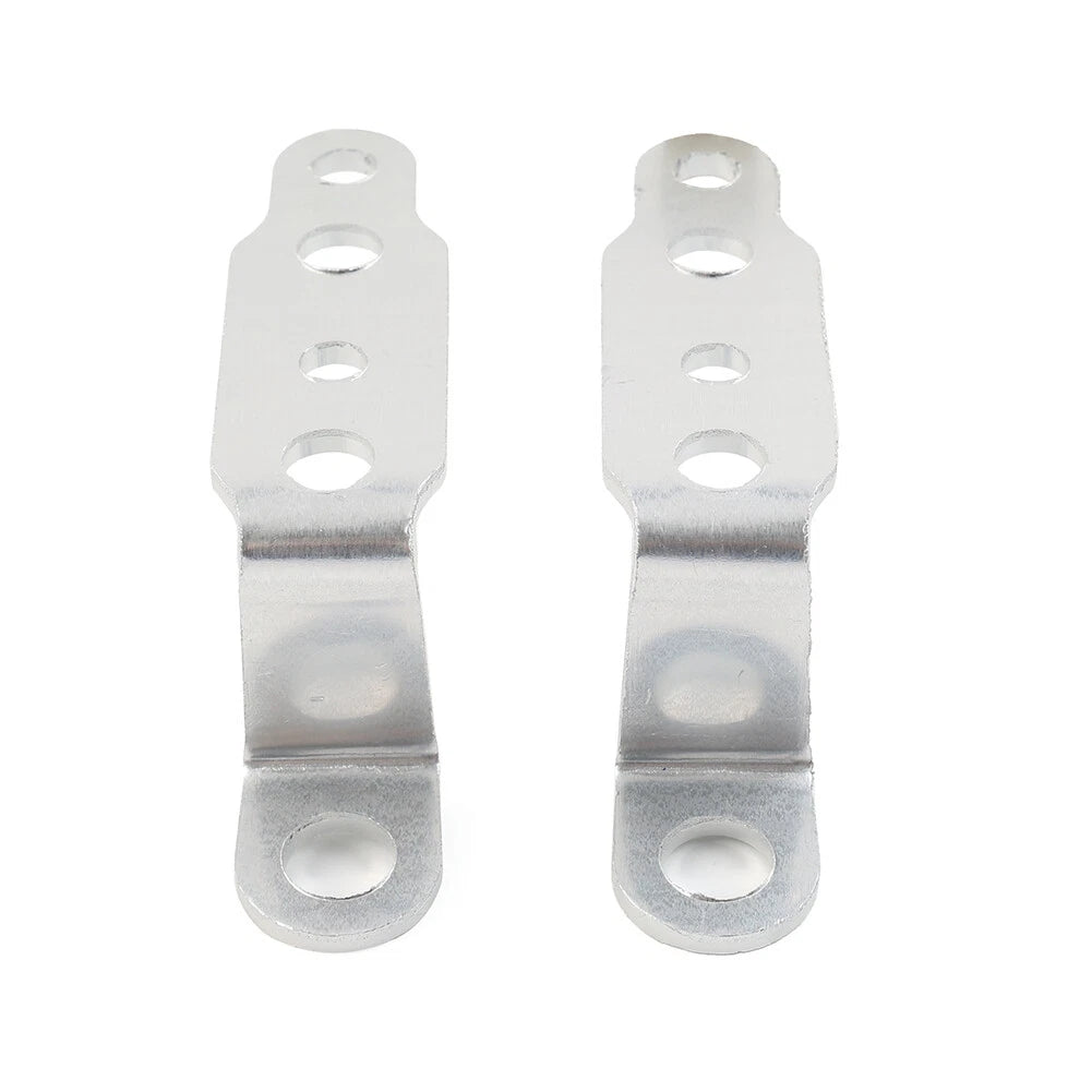 Silver Headlight Rearview Mirror Bracket for Car Spotlight