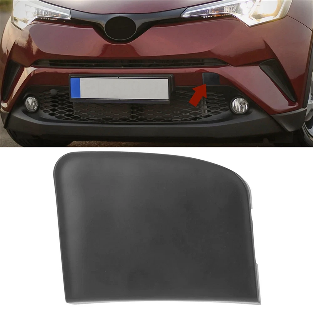 Front Bumper Tow Hook Hole Cover for 18-19 Toyota CHR 2.0L (2018-2019)
