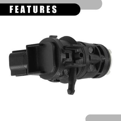 Windshield Washer Pump for Dodge Charger (2006 - 2023) Black