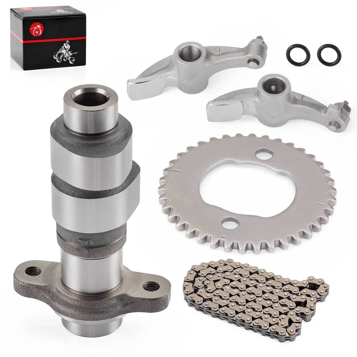Camshaft Sprocket Chain Rocker Arms Kit for Honda TRX300 88-00
