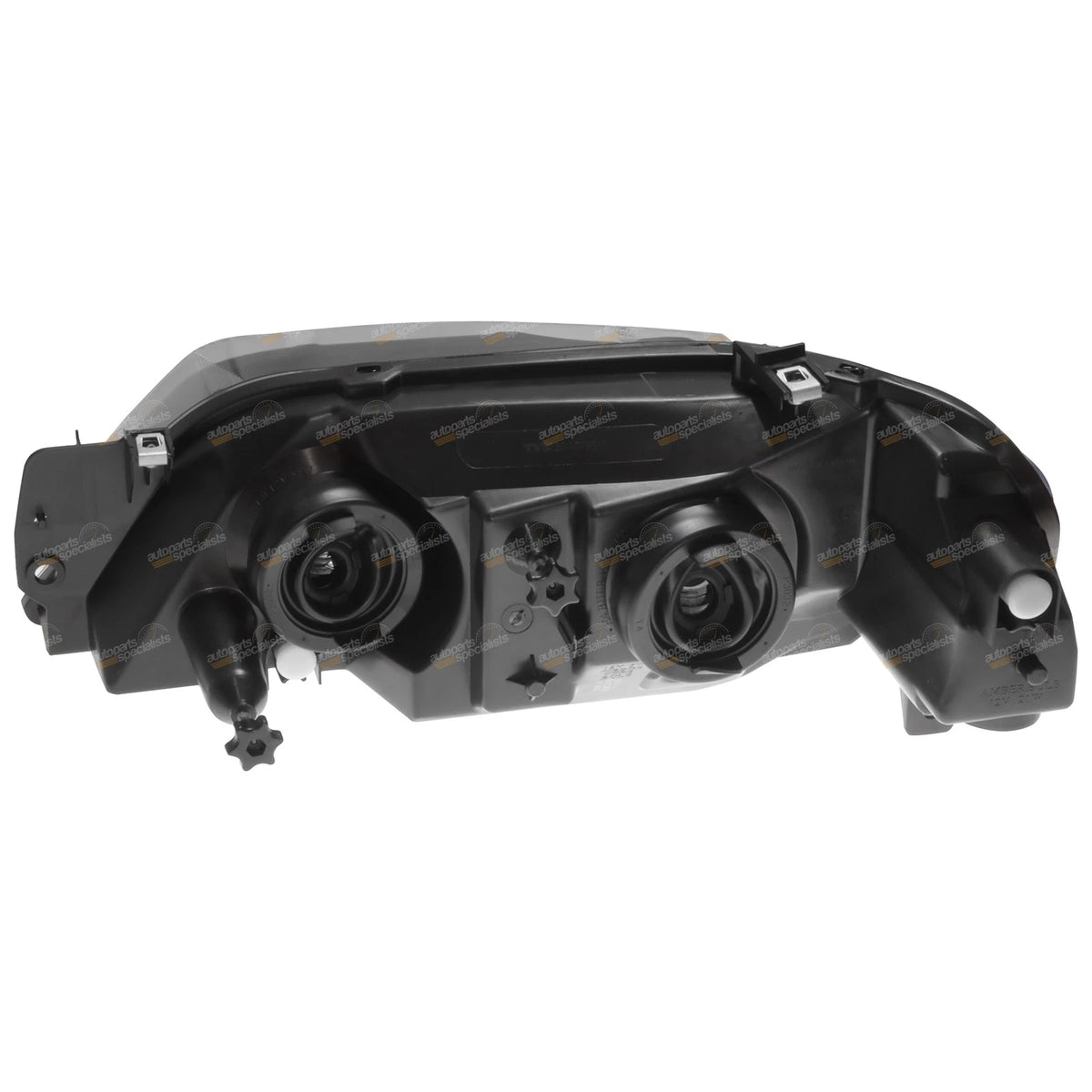 RH Black Headlight for Ford BF Fairmont Falcon Sedan Wagon Ute (2005 - 2011)