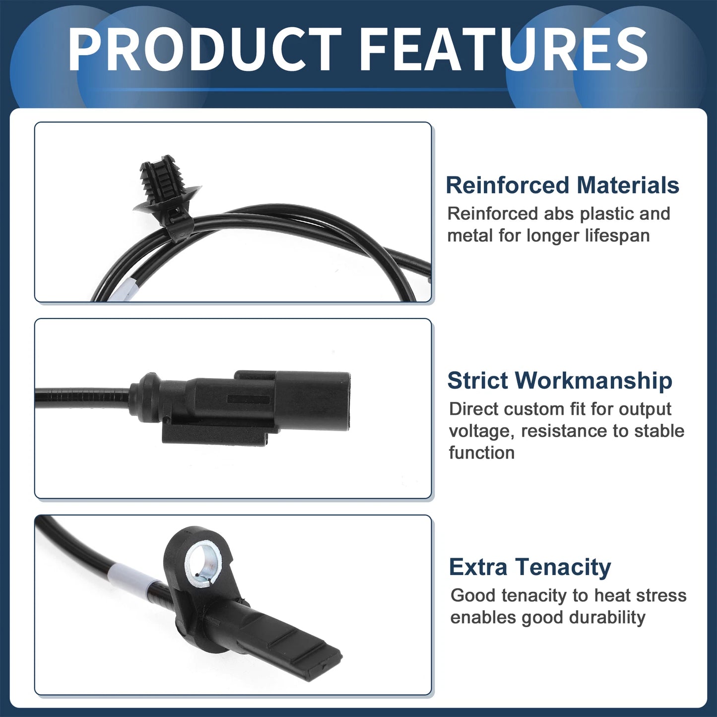 ABS Wheel Speed Sensor for Ford Mustang (2018-2020)