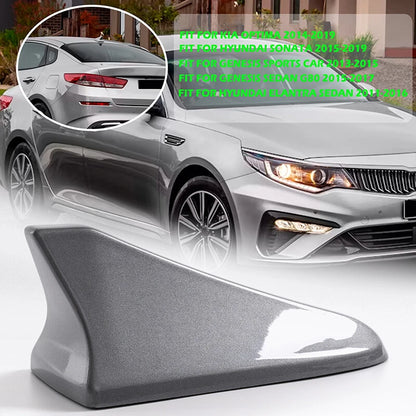 Grey Shark Fin Antenna Cover for 2014-2019 Hyundai Sonata & Kia Optima