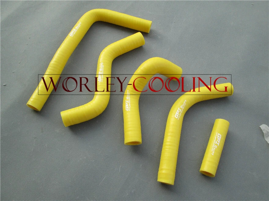 Silicone Radiator Hose for Suzuki RMZ450 (2014-2017) - Yellow