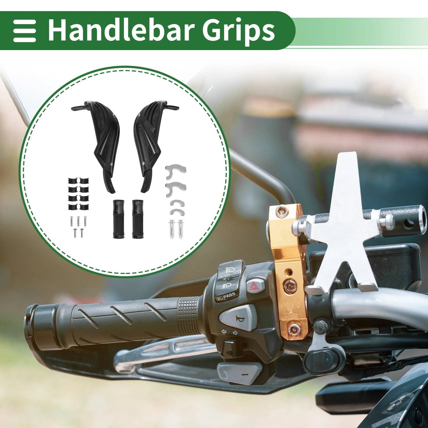 Motorcycle Hand Grips Cover for Make Model