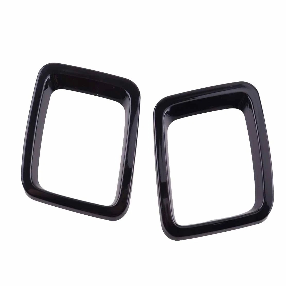 Black Front Grille Insert Cover Trim for Jeep Compass (2017-2021)