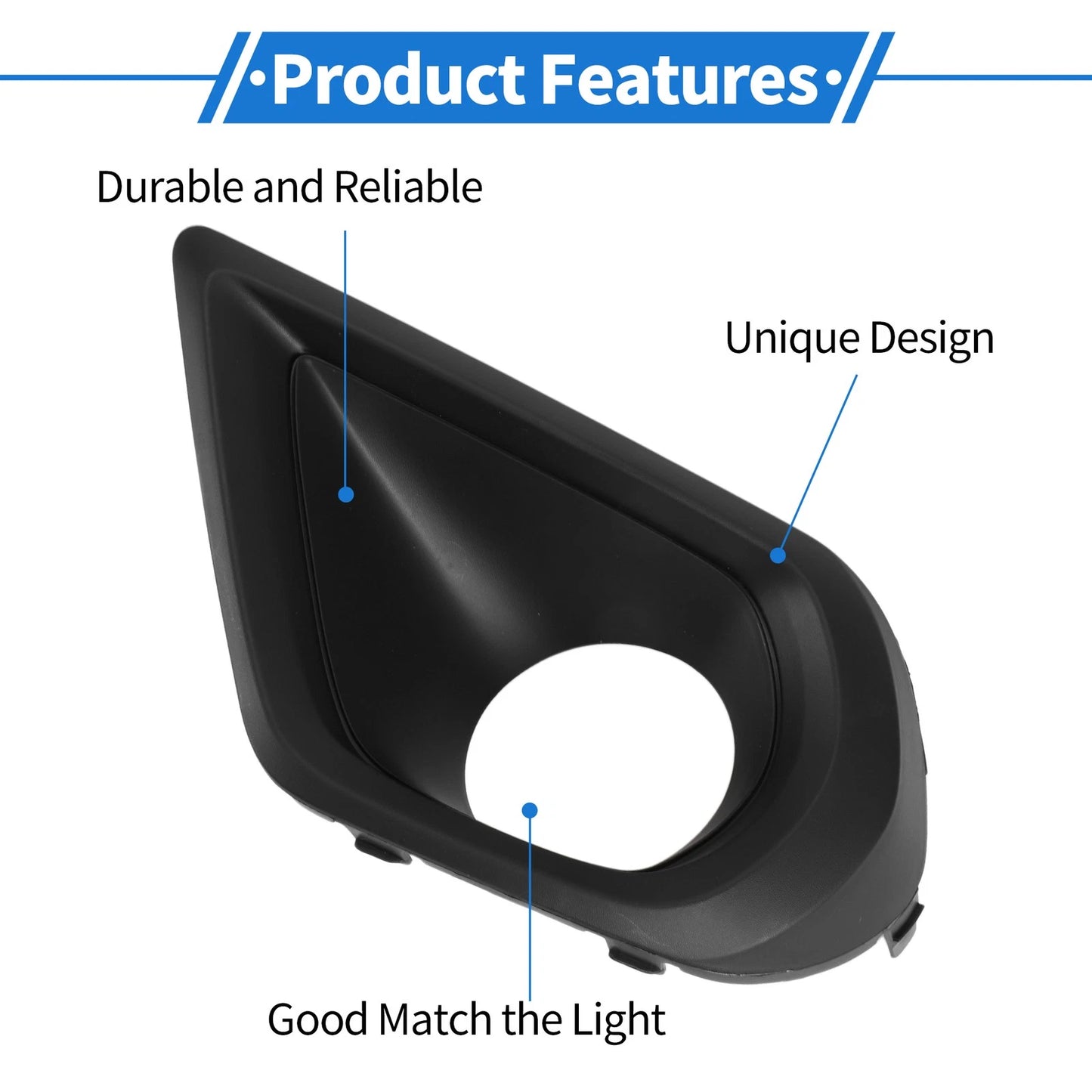 Front Left Fog Light Grill for Subaru Forester (2014-2016)