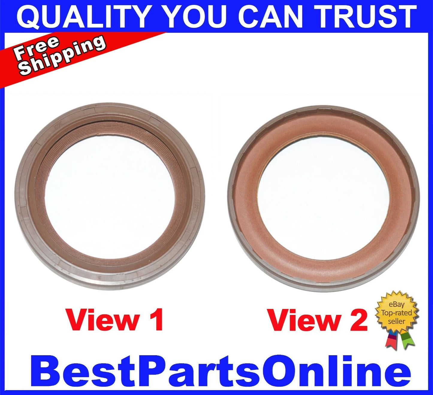 Crankshaft Seal for Buick Cadillac DTS Lucerne SRX STS XLR (2004–2011)